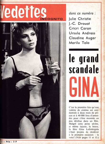 Vedettes Incognito N 21 1967 Cover