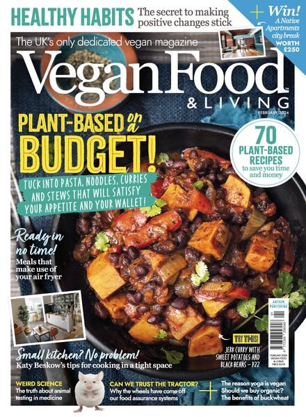 Vegan Food & Living – February 2024 Cover
