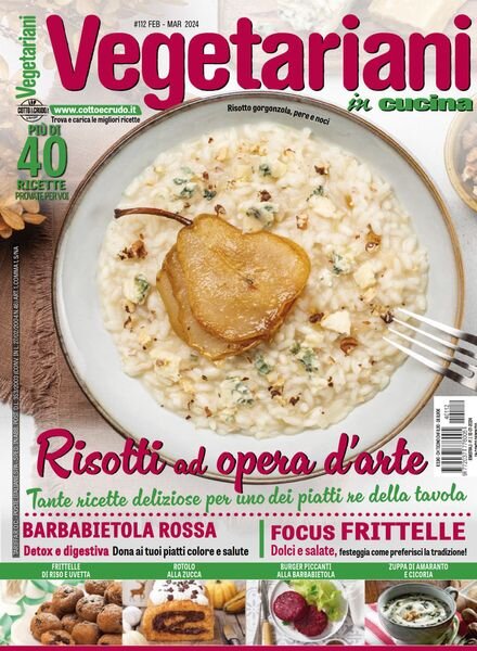Vegetariani in Cucina – Febbraio-Marzo 2024 Cover