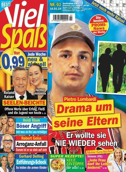 Viel Spass – 10 Januar 2024 Cover