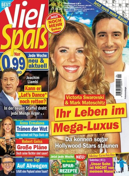 Viel Spass – 17 Januar 2024 Cover