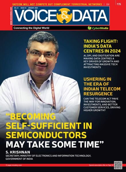Voice & Data – January 2024 Cover