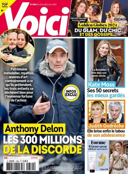Voici – 12 Janvier 2024 Cover
