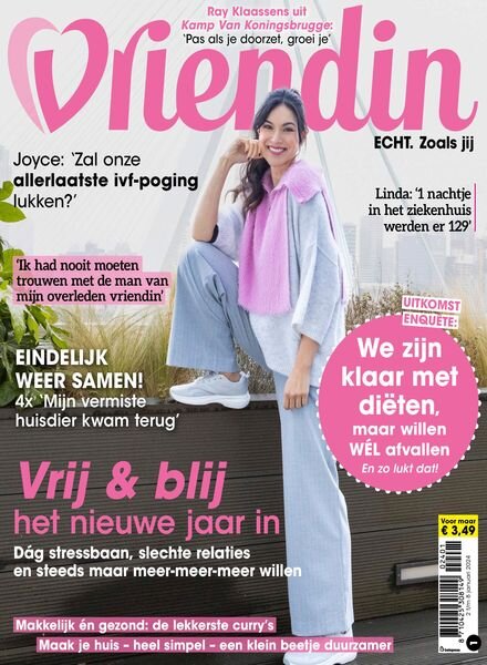 Vriendin – 2 Januari 2024 Cover