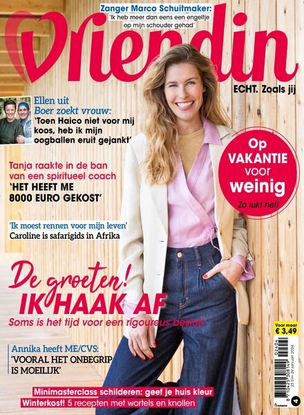 Vriendin – 23 Januari 2024 Cover