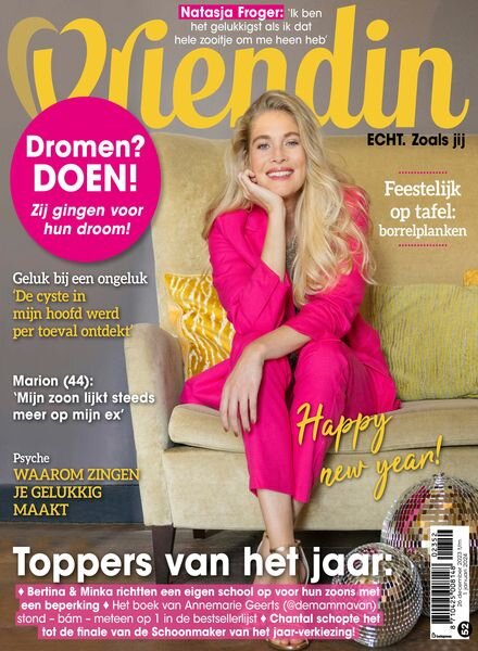 Vriendin – 28 December 2023 Cover