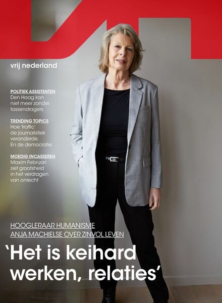 Vrij Nederland – Januari 2024 Cover
