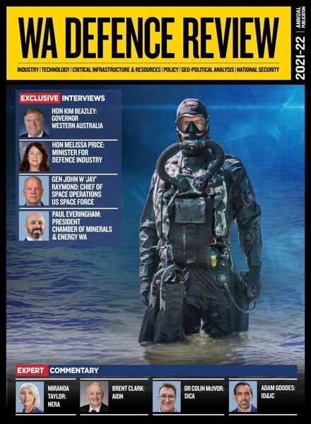 WA DEFENCE REVIEW – Edition 2021-2022 Cover