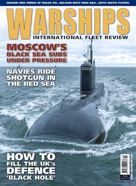 Warships International Fleet Review – February 2024 Cover