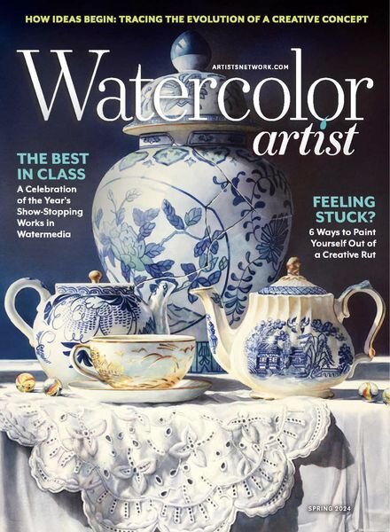 Watercolor Artist – Spring 2024 Cover