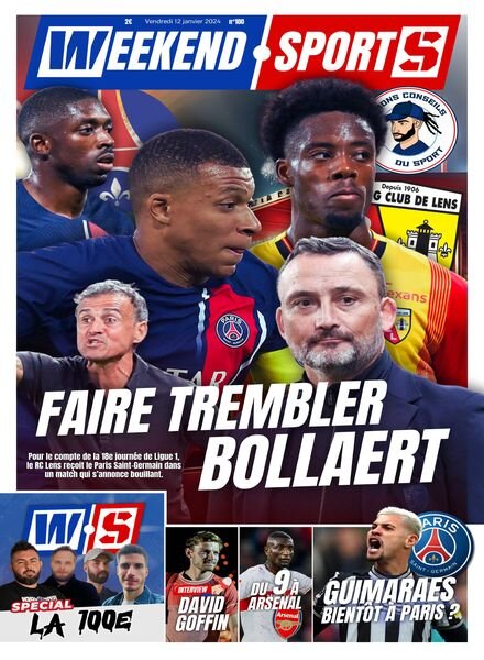 Week-end Sports – 12 Janvier 2024 Cover