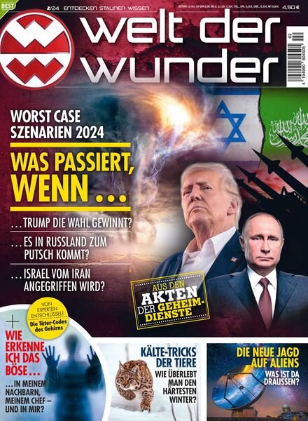 Welt der Wunder – Februar 2024 Cover
