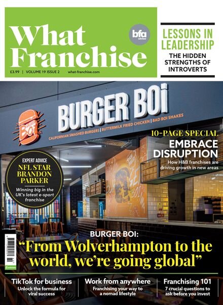 What Franchise – January 2024 Cover