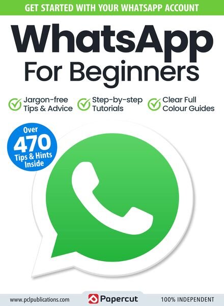 WhatsApp For Beginners – January 2024 Cover