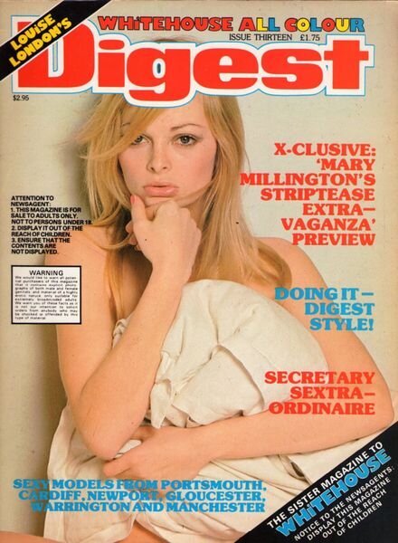 Whitehouse Digest – Issue 13 1980 Cover