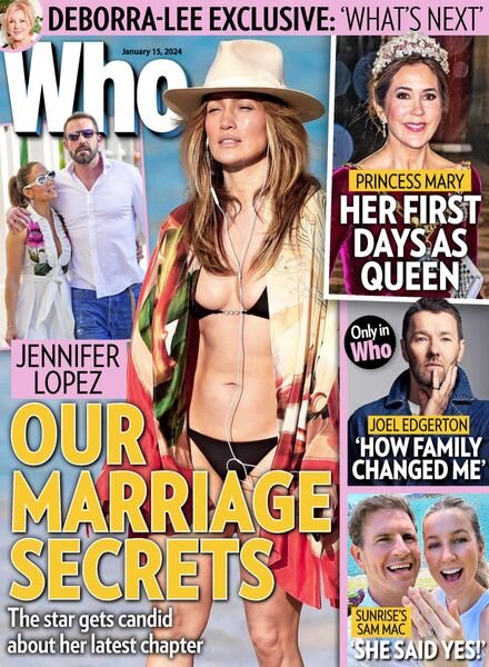 Who – Issue 2 – January 15 2024 Cover