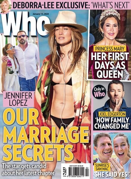 Who – Issue 3 – January 15 2024 Cover