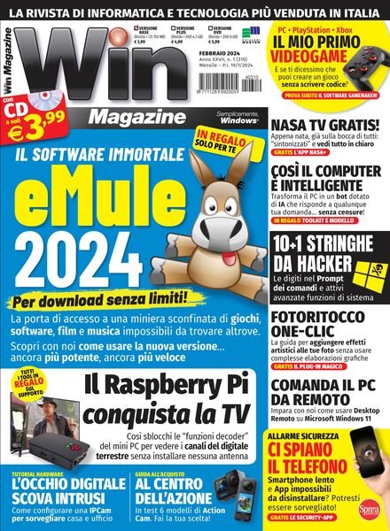 Win Magazine – Febbraio 2024 Cover