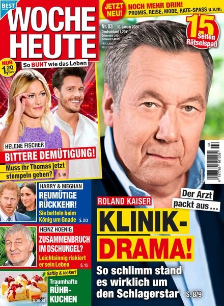Woche Heute – 10 Januar 2024 Cover