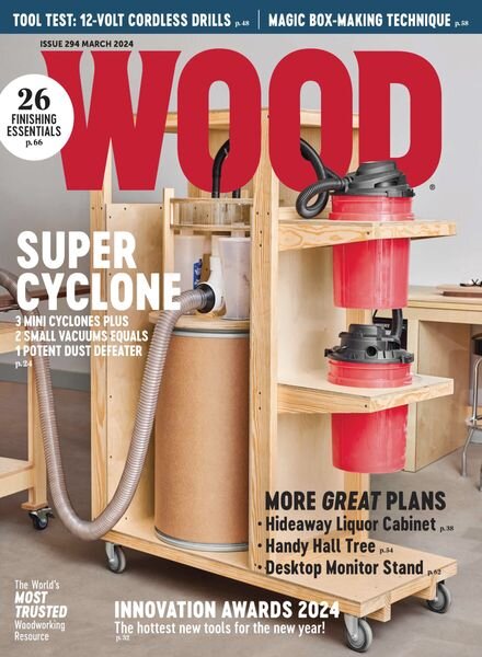 Wood Magazine – March 2024 Cover