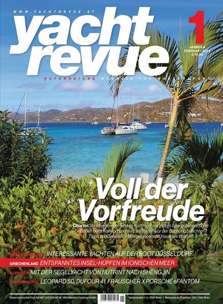 Yachtrevue – Januar-Februar 2024 Cover
