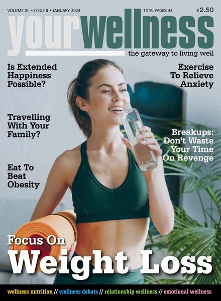 Yourwellness – Volume XII Issue II – January 2024 Cover