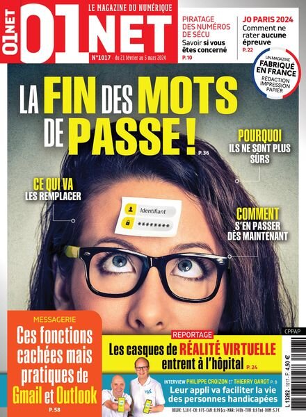01net – 21 Fevrier 2024 Cover