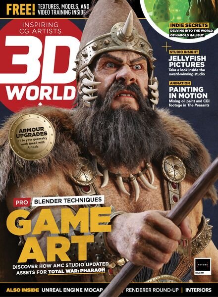 3D World UK – March 2024 Cover