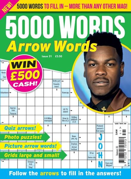 5000 Words Arrow words – Issue 31 – 15 February 2024 Cover