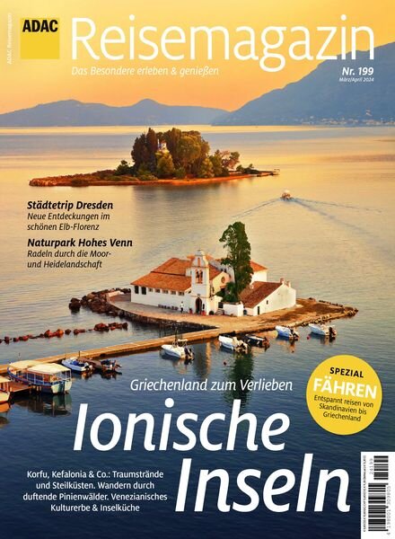 ADAC Reisemagazin – Marz-April 2024 Cover