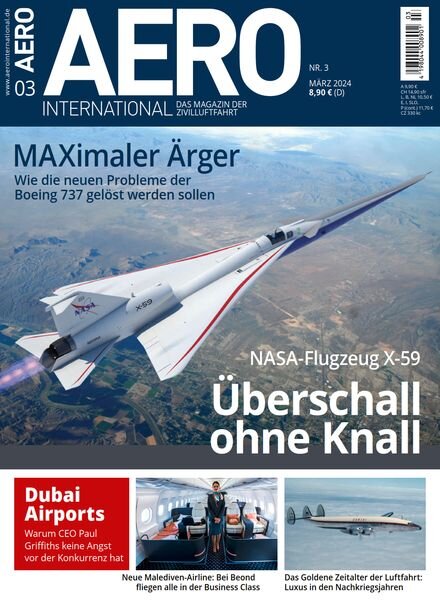 Aero International – Marz 2024 Cover