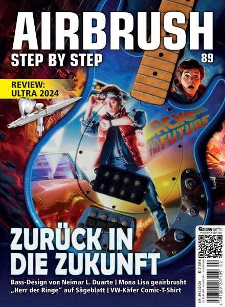 Airbrush Step by Step German Edition – Februar 2024 Cover