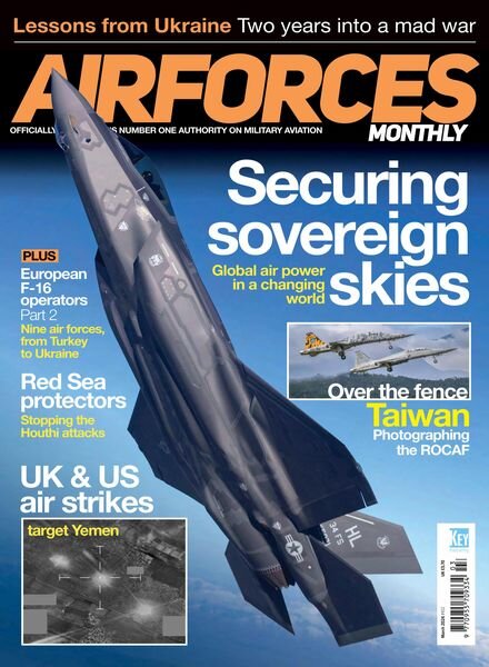 AirForces Monthly – March 2024 Cover