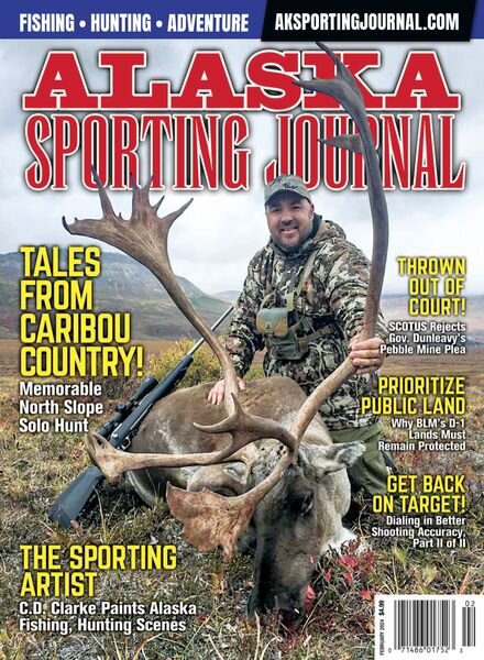Alaska Sporting Journal – February 2024 Cover