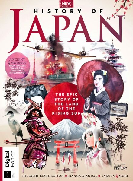 All About History – History of Japan – 1st Edition – 31 January 2024 Cover