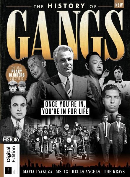 All About History – The History of Gangs – 1st Edition – January 2024 Cover