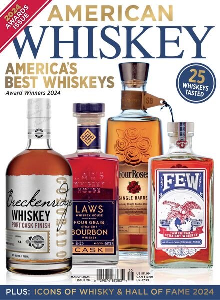 American Whiskey Magazine – March 2024 Cover