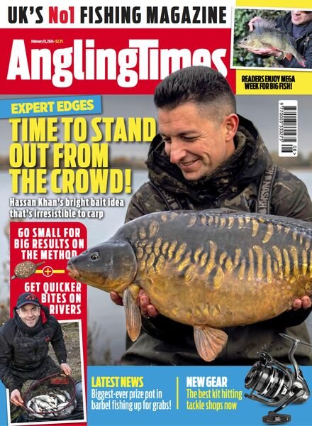 Angling Times – Issue 3657 – February 13 2024 Cover