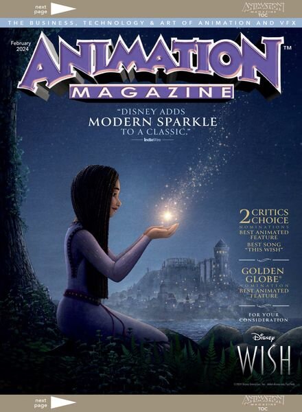 Animation Magazine – February 2024 Cover