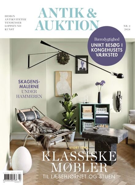 Antik & Auktion Denmark – Februar 2024 Cover