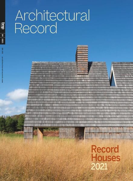 Architectural Record – April 2021 Cover