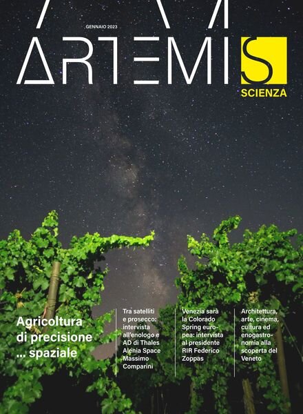 Artemis Scienza – Gennaio 2023 Cover