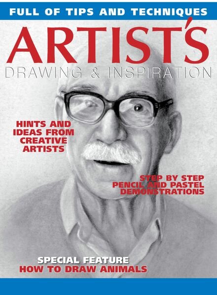 Artists Drawing & Inspiration – Issue 52 – February 2024 Cover