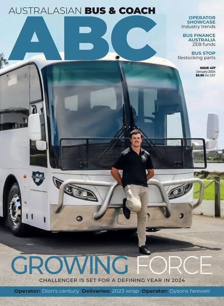 Australasian Bus & Coach – Issue 437 – January 2024 Cover