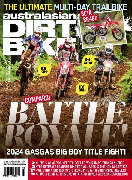 Australasian Dirt Bike – Issue 534 – February 2024 Cover