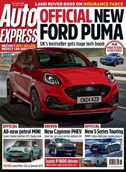 Auto Express – Issue 1817 – 7 February 2024 Cover