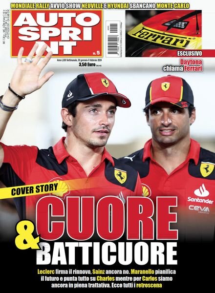 Auto Sprint – 30 Gennaio 2024 Cover