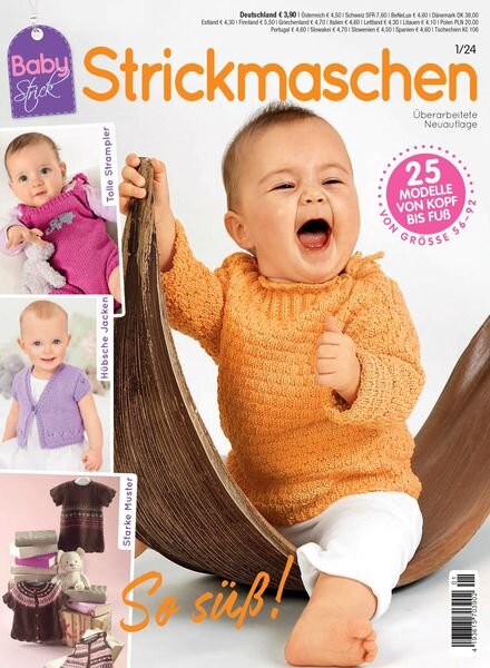 Baby Strick – Februar 2024 Cover