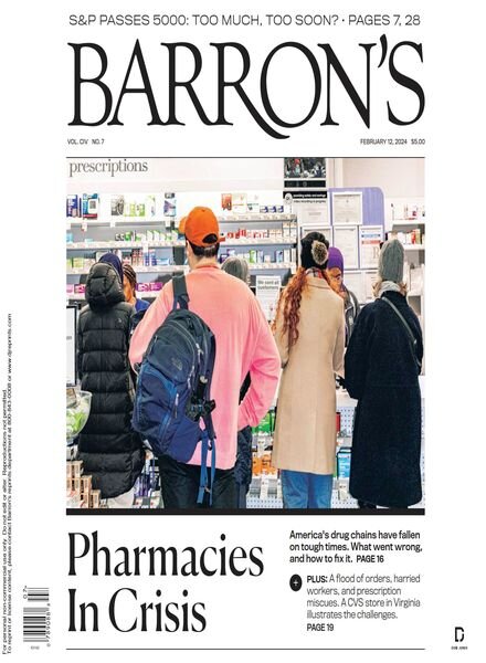 Barron’s – February 12 2024 Cover