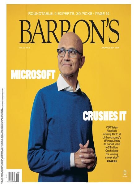 Barron’s – January 29 2024 Cover